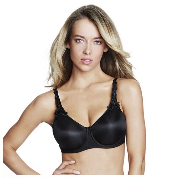 Dominique Other - NWT Dominique Black Mystique Seamless Minimizer Bra Size 44D